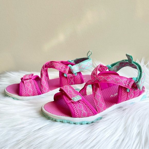 Carter’s Splash 3G Pink and Teal Sandals - Picture 4 of 6